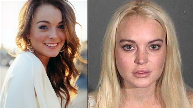 Lindsay Lohan before and after Lindsay Lohan before and after